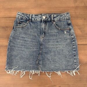 Wild Fable Blue Denim Skirt